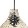 GLOBOSTAR® BASTIK 206-0027 Μοντέρνο Κρεμαστό Φωτιστικό Οροφής με Ντουί 1 x E27 AC 220-240V IP20 – Mελί – Μ22 x Π22 x Υ26cm