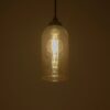 GLOBOSTAR® TUBE 206-0031 Μοντέρνο Κρεμαστό Φωτιστικό Οροφής με Ντουί 1 x E27 AC 220-240V IP20 – Mελί – Μ10 x Π10 x Υ24cm
