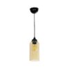 GLOBOSTAR® TUBE 206-0031 Μοντέρνο Κρεμαστό Φωτιστικό Οροφής με Ντουί 1 x E27 AC 220-240V IP20 – Mελί – Μ10 x Π10 x Υ24cm