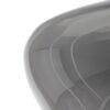 GLOBOSTAR® OVOCE 206-0032 Μοντέρνο Κρεμαστό Φωτιστικό Οροφής με Ντουί 1 x E27 AC 220-240V IP20 – Μαύρο Φιμέ – Μ20 x Π20 x Υ22cm