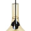 GLOBOSTAR® ΤΟΝΕ 206-0035 Μοντέρνο Κρεμαστό Φωτιστικό Οροφής με Ντουί 1 x E27 AC 220-240V IP20 – Mελί – Μ20 x Π20 x Υ36cm
