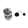 GLOBOSTAR® PIAGE 206-0036 Μοντέρνο Κρεμαστό Φωτιστικό Οροφής με Ντουί 1 x E27 AC 220-240V IP20 – Μαύρο Φιμέ – Μ18 x Π18 x Υ31cm