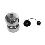 GLOBOSTAR® PIAGE 206-0036 Μοντέρνο Κρεμαστό Φωτιστικό Οροφής με Ντουί 1 x E27 AC 220-240V IP20 – Μαύρο Φιμέ – Μ18 x Π18 x Υ31cm