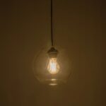 GLOBOSTAR® BALU 206-0038 Μοντέρνο Κρεμαστό Φωτιστικό Οροφής με Ντουί 1 x E27 AC 220-240V IP20 – Διάφανο – Μ20 x Π20 x Υ18cm