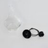 GLOBOSTAR® BALU 206-0042 Μοντέρνο Κρεμαστό Φωτιστικό Οροφής με Ντουί 1 x E27 AC 220-240V IP20 – Διάφανο – Μ20 x Π20 x Υ31cm