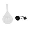 GLOBOSTAR® BALU 206-0043 Μοντέρνο Κρεμαστό Φωτιστικό Οροφής με Ντουί 1 x E27 AC 220-240V IP20 – Διάφανο – Μ20 x Π20 x Υ42cm