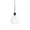 GLOBOSTAR® BALU 206-0043 Μοντέρνο Κρεμαστό Φωτιστικό Οροφής με Ντουί 1 x E27 AC 220-240V IP20 – Διάφανο – Μ20 x Π20 x Υ42cm