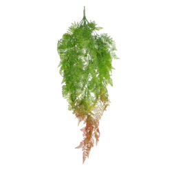 Alternative view of GloboStar® Artificial Garden HANGING FERN 20805 Τεχνητό Διακοσμητικό Κρεμαστό Φυτό Φτέρη Μ40 x Π20 x Υ88cm
