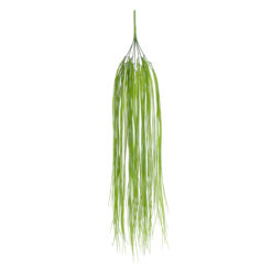 Alternative view of GloboStar® Artificial Garden HANGING GRASS 20814 Τεχνητό Διακοσμητικό Κρεμαστό Φυτό Grass Μ18 x Π4 x Υ81cm