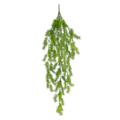 Alternative view of GloboStar® Artificial Garden HANGING CYPRESS 20823 Τεχνητό Διακοσμητικό Κρεμαστό Φυτό Κυπαρίσσι Μ25 x Π15 x Υ80cm