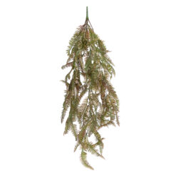 Alternative view of GloboStar® Artificial Garden HANGING FERN BRANCH  20832 Τεχνητό Διακοσμητικό Κρεμαστό κλαδί Φτέρης Μ30 x Π8 x Υ87cm