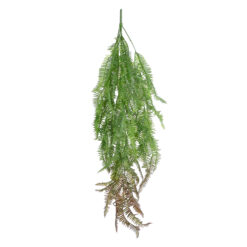 Alternative view of GloboStar® Artificial Garden HANGING FERN BRANCH 20834 Τεχνητό Διακοσμητικό Κρεμαστό κλαδί Φτέρης Μ30 x Π8 x Υ87cm
