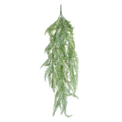 Alternative view of GloboStar® Artificial Garden HANGING FERN BRANCH  20835 Τεχνητό Διακοσμητικό Κρεμαστό κλαδί Φτέρης Μ30 x Π8 x Υ87cm