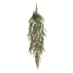 Alternative view of GloboStar® Artificial Garden HANGING FERN 20840 Τεχνητό Διακοσμητικό Κρεμαστό Φυτό Φτέρη Μ25 x Π12 x Υ85cm