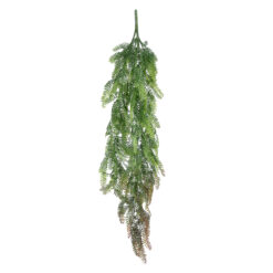 Alternative view of GloboStar® Artificial Garden HANGING FERN 20842 Τεχνητό Διακοσμητικό Κρεμαστό Φυτό Φτέρη Μ25 x Π12 x Υ85cm