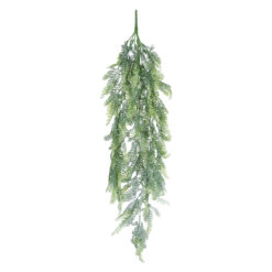 Alternative view of GloboStar® Artificial Garden HANGING FERN 20843 Τεχνητό Διακοσμητικό Κρεμαστό Φυτό Φτέρη Μ25 x Π12 x Υ85cm