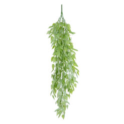 Alternative view of GloboStar® Artificial Garden HANGING LIMA BEAN 20847 Τεχνητό Διακοσμητικό Κρεμαστό Φυτό Φασόλι Λίμα Μ29 x Π10 x Υ86cm