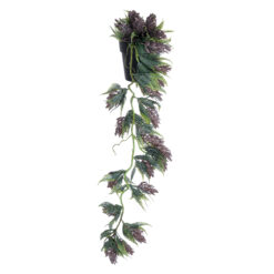Alternative view of GloboStar® Artificial Garden HANGING BROWN PINE CONE 20870 - Τεχνητό Κρεμαστό Διακοσμητικό Φυτό Κουκουνάρι Φ15 x Y60cm