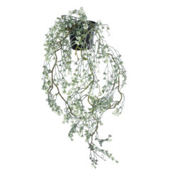 Alternative view of GloboStar® Artificial Garden HANGING DAFFODIL LEAF 20873 - Τεχνητό Κρεμαστό Διακοσμητικό Φυτό Φύλλο Νάρκισσου Φ25 x Y60cm