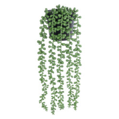 Alternative view of GloboStar® Artificial Garden HANGING LOVER'S TEARS 20878 - Τεχνητό Κρεμαστό Διακοσμητικό Φυτό Lover's Tears Φ12 x Y40cm