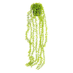 Alternative view of GloboStar® Artificial Garden HANGING MYRTLE 20881 - Τεχνητό Κρεμαστό Διακοσμητικό Φυτό Μυρτιά Φ21 x Y80cm