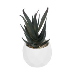 Alternative view of GloboStar® Artificial Garden SUCCULENT ALOE POTTED PLANT 20978 Διακοσμητικό Φυτό Αλόης Φ7 x Υ14cm