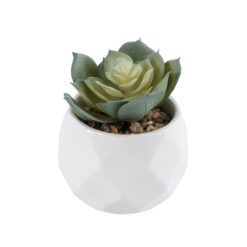 Alternative view of GloboStar® Artificial Garden SUCCULENT ECHEVERIA 20980 Διακοσμητικό Φυτό Παχύφυτο Εχεβέρια Υ7.5cm