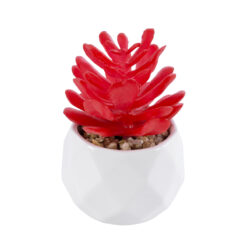 Alternative view of GloboStar® Artificial Garden SUCCULENT CRASSULA 20985 Διακοσμητικό Φυτό Παχύφυτο Κράσουλα Υ10cm