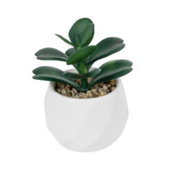 Alternative view of GloboStar® Artificial Garden SUCCULENT KALANCHOE POTTED PLANT 20994 Διακοσμητικό Φυτό Καλαχόη  Φ8 x Υ10cm
