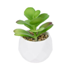 Alternative view of GloboStar® Artificial Garden SUCCULENT KALANCHOE POTTED PLANT 20995 Διακοσμητικό Φυτό Καλαχόη  Φ8 x Υ10cm