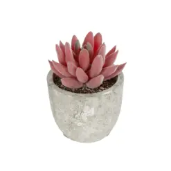 Alternative view of GloboStar® Artificial Garden SUCCULENT SEDEVERIA 21020 Τεχνητό Διακοσμητικό Φυτό Σεδεβέρια Μ6.5 x Π6.5 x Υ9cm