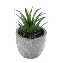Alternative view of GloboStar® Artificial Garden SUCCULENT ALOE 21030 Διακοσμητικό Φυτό Παχύφυτο Αλόη Υ10cm