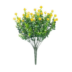 Alternative view of GloboStar® Artificial Garden  BUTTERCUP BRANCH 21063 Διακοσμητικό Κλαδί Ρανούγκουλο σετ 2 τεμάχια Φ20 x Υ30cm