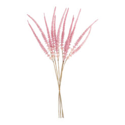 Alternative view of GloboStar® Artificial Garden PALE PINK SAGE BOUQUET 21090 Τεχνητό Διακοσμητικό Μπουκέτο Στάχι Απαλό Ροζ Y50cm