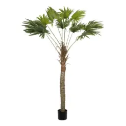 Alternative view of GloboStar® Artificial Garden WASHINGTONIA FILIFERA TREE 21107 Τεχνητό Διακοσμητικό Φοινικόδεντρου Υ200cm