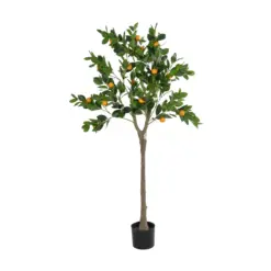 Alternative view of GloboStar® Artificial Garden ORANGE TREE 21109 Τεχνητό Διακοσμητικό Δέντρο Πορτοκαλιά Μ90 x Π70 x Υ160cm