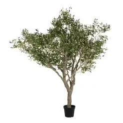 Alternative view of GloboStar® Artificial Garden OLIVE TREE 21112 Τεχνητό Διακοσμητικό Δέντρο Ελιά Υ220cm