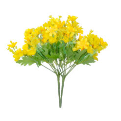 Alternative view of GloboStar® Artificial Garden CHRYSANTHEMUM BRANCH 21134 Τεχνητό Διακοσμητικό Κλαδί Χρυσάνθεμου Y30cm Σετ 2 τεμαχίων