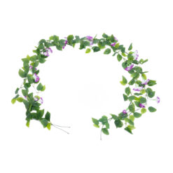 Alternative view of GloboStar® Artificial Garden MORNING GLORY GARLAND 21152 Τεχνητή Διακοσμητική Γυρλάντα Ορτανσίας Φ20 x Υ230cm Σετ 2 τεμαχίων