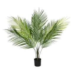 Alternative view of GloboStar® Artificial Garden PALM TREE 21153 Τεχνητό Διακοσμητικό Δέντρο Φοίνικας Μ100 x Π50 x Υ90cm
