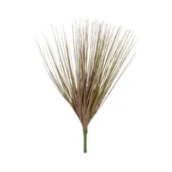 Alternative view of GloboStar® Artificial Garden BEIGE GRASS BOUQUET 21157 Τεχνητό Διακοσμητικό Μπουκέτο Grass Γκρι Y45cm