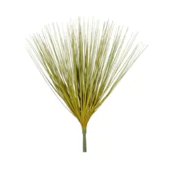 Alternative view of GloboStar® Artificial Garden YELLOW GREEN GRASS BOUQUET 21158 Τεχνητό Διακοσμητικό Μπουκέτο Grass Κίτρινο Πράσινο Y45cm