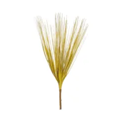 Alternative view of GloboStar® Artificial Garden YELLOW GRASS BOUQUET 21159 Τεχνητό Διακοσμητικό Μπουκέτο Grass Κίτρινο Y70cm