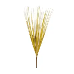 Alternative view of GloboStar® Artificial Garden YELLLOW GRASS BOUQUET 21162 Τεχνητό Διακοσμητικό Μπουκέτο Grass Κίτρινο Y90cm