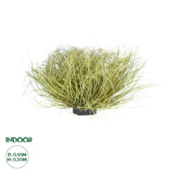 GloboStar® Artificial Garden GRASS BUSH PLANT 21166 Τεχνητό Διακοσμητικό Φυτό Θάμνος Grass Π50cm Y30cm