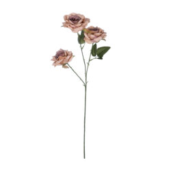 Alternative view of GloboStar® Artificial Garden OLD PINK CLIMBING ROSE BRANCH 21190 Τεχνητό Διακοσμητικό Κλαδί Τριαντάφυλλο Ξεθωριασμένο Ροζ Y66cm