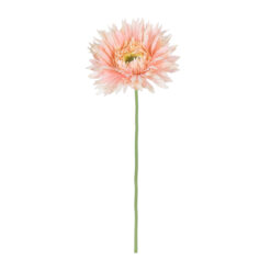 Alternative view of GloboStar® Artificial Garden PINK GERBERA  BRANCH 21205 Τεχνητό Διακοσμητικό Κλαδί Ζέρμπερας Ροζ Y44cm