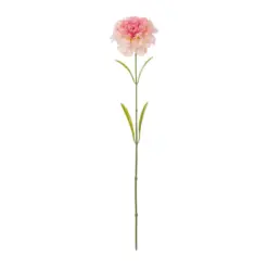Alternative view of GloboStar® Artificial Garden PING CARNATION BRANCH 21209 Τεχνητό Διακοσμητικό Κλαδί Γαρίφαλο Ρόζ Y60cm