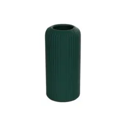 Alternative view of GloboStar® Artificial Garden KUTA 21256 Διακοσμητικό Κεραμικό Βάζo Πράσινο Π10 x Μ10 x Υ20 cm