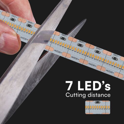 V‑TAC LED Ταινία 22W/m 2100lm/m 4000K CRI>90 24V 5m – 212603VT
